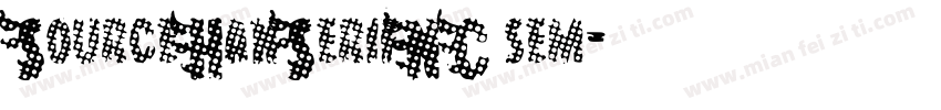 SourceHanSerifNC sem字体转换